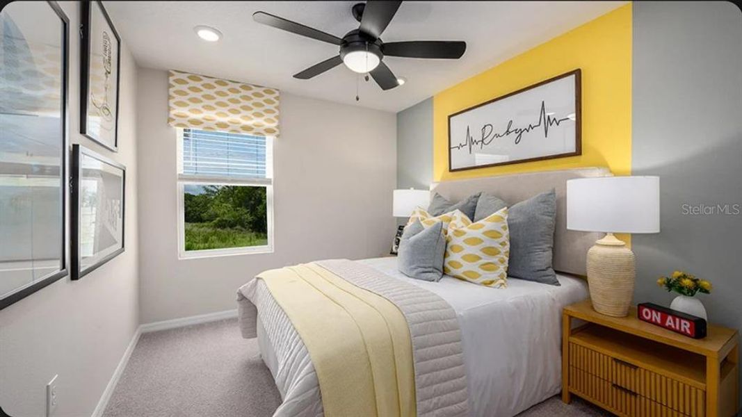Furnished interior view inside a new home in Southloch, Mount Dora (Image 9).