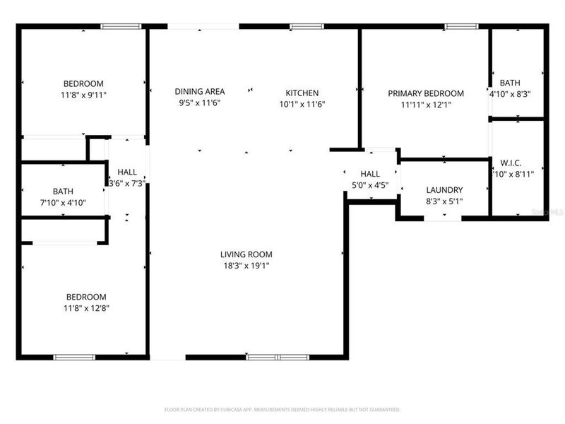 2D floor plan layout of this home in , Ocklawaha, FL (Image 5).