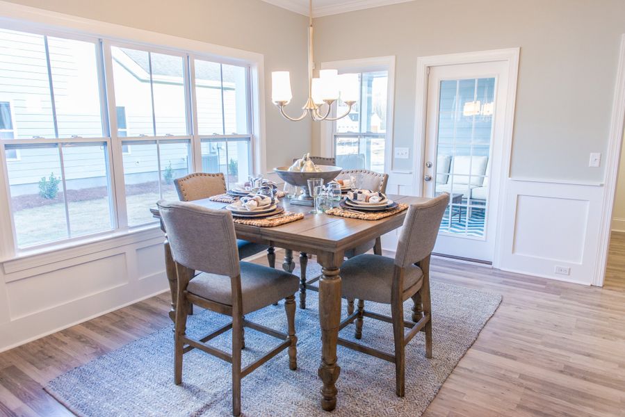 Representative furnished interior of a home built from the Hadley by Bill Clark Homes in The Sanctuary at Sunset Beach, Sunset Beach (Image 4). Representative furnished interior of a home built from the Hadley by Bill Clark Homes in The Sanctuary at Sunset Beach, Sunset Beach (Image 4).