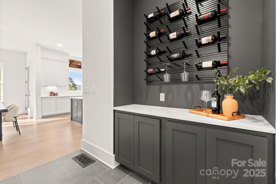 Furnished interior view inside a new home in , Cashiers (Image 13).