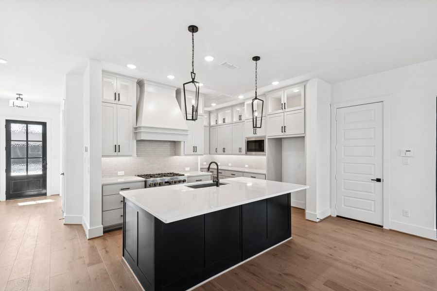 Furnished interior view inside a new home in Easthaven at Bridgeland Central - Horizon Collection, Cypress (Image 3).