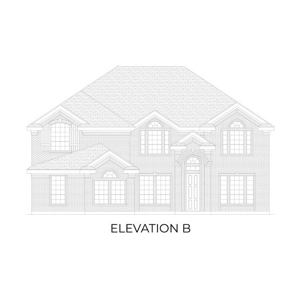 Representative rendering of the exterior for the Stonebriar 2FSW (w/Media) by First Texas Homes (Image 6). Representative rendering of the exterior for the Stonebriar 2FSW (w/Media) by First Texas Homes (Image 6).