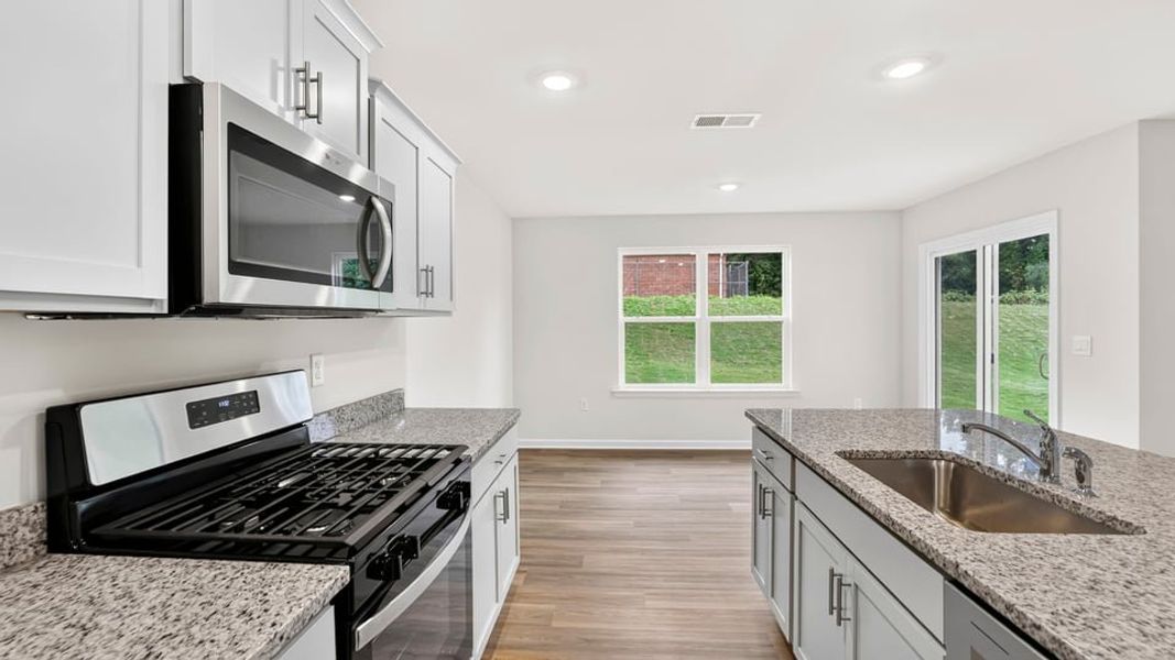 Furnished interior view inside a new home in Gibson Grove, Laurens (Image 10).