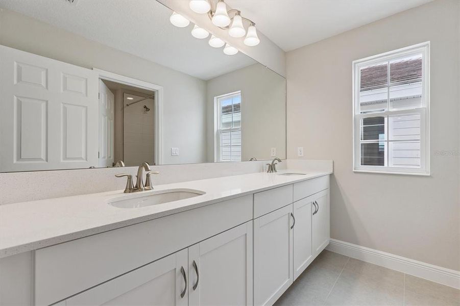 Furnished interior view inside a new home in Mirada, San Antonio (Image 4).