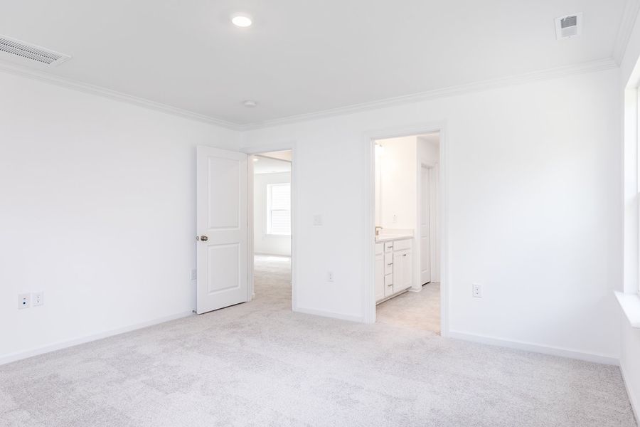 Spacious, unfurnished interior of a new home in Eagle Trace, Wendell (Image 81). Spacious, unfurnished interior of a new home in Eagle Trace, Wendell (Image 81).
