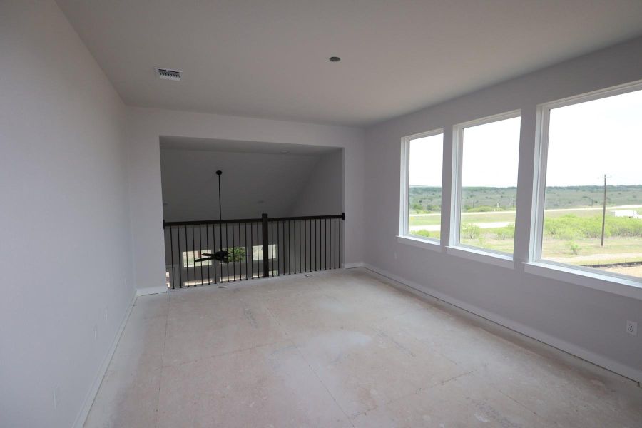 In-progress construction of a new home in Terrace Collection At Turner's Crossing, Buda, TX (Image 11).
