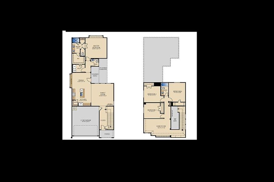 2208 Walden Pond Boulevard - Fannin Floor Plan
