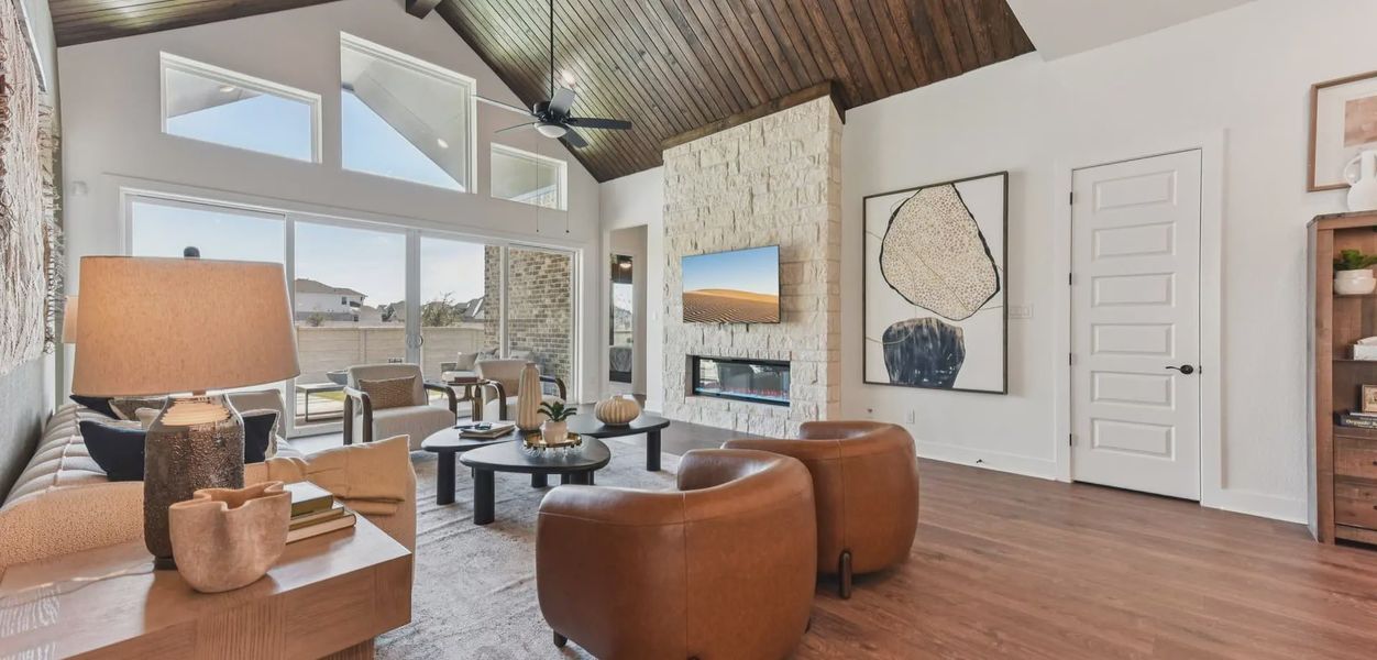 Image 15 representing the Silas by Chesmar Homes in The Grove at Blackhawk, Pflugerville, TX.