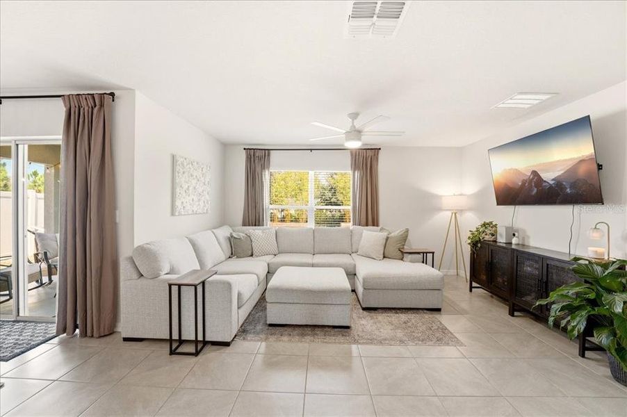 Furnished interior view inside a new home in Bella Lago, Parrish (Image 22).
