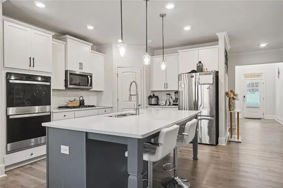 Furnished interior view inside a new home in Butner Estates, South Fulton (Image 32).