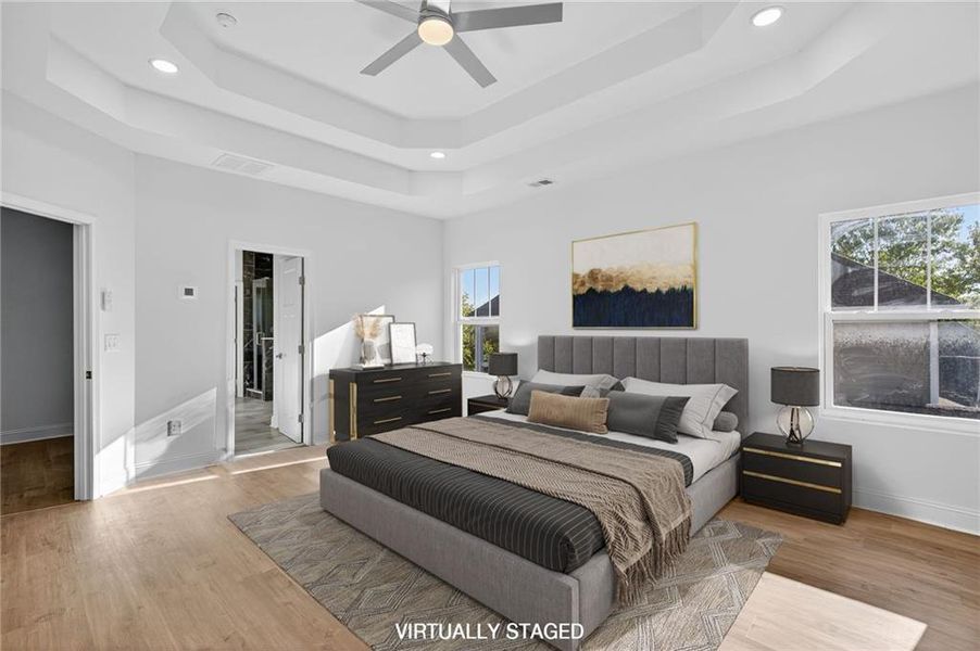 Furnished interior view inside a new home in , Douglasville (Image 13).