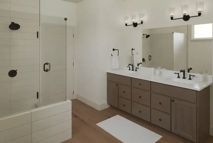 Furnished interior view inside a new home in Stonehaven, Winder (Image 43).
