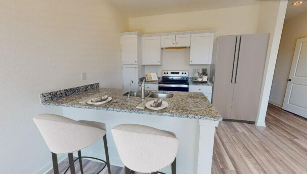 Furnished interior view inside a new home in Pinckney Place, North Charleston (Image 3).