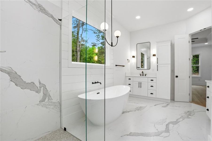 Furnished interior view inside a new home in , Covington (Image 13).