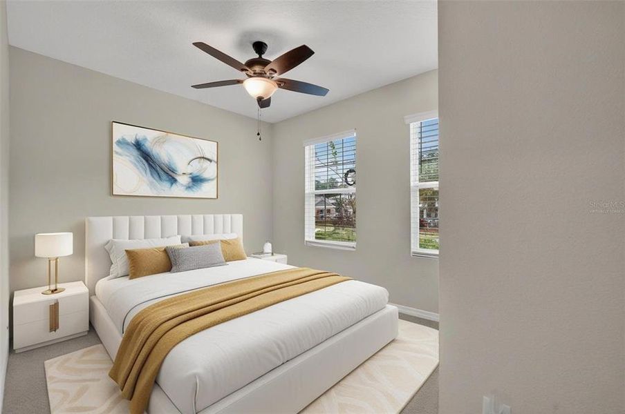 Furnished interior view inside a new home in , Okahumpka (Image 25).