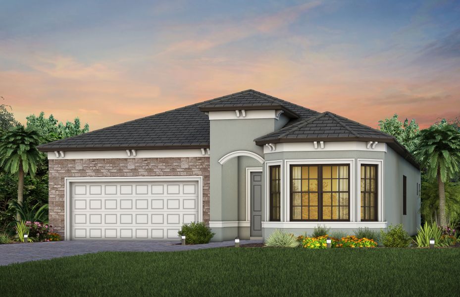 Exterior FM3 with stone