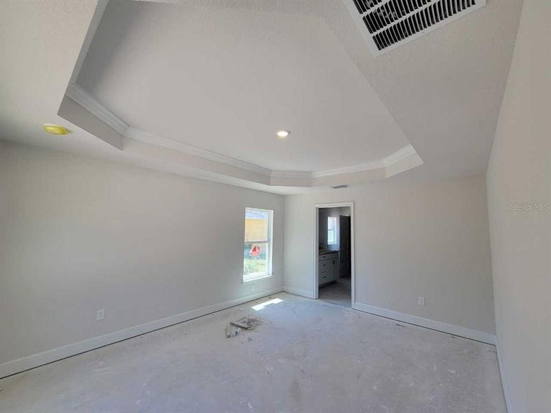 Actual home under construction.