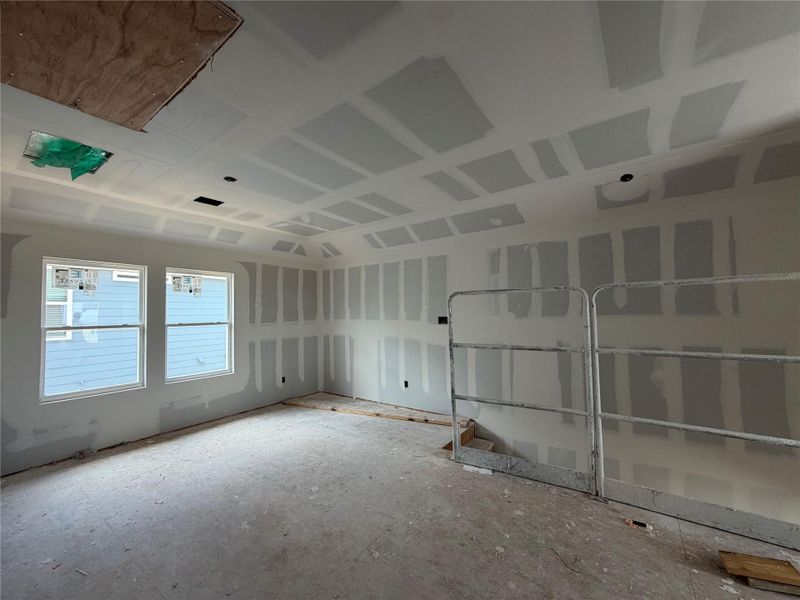 In-progress construction of a new home in Lariat, Liberty Hill, TX (Image 18).