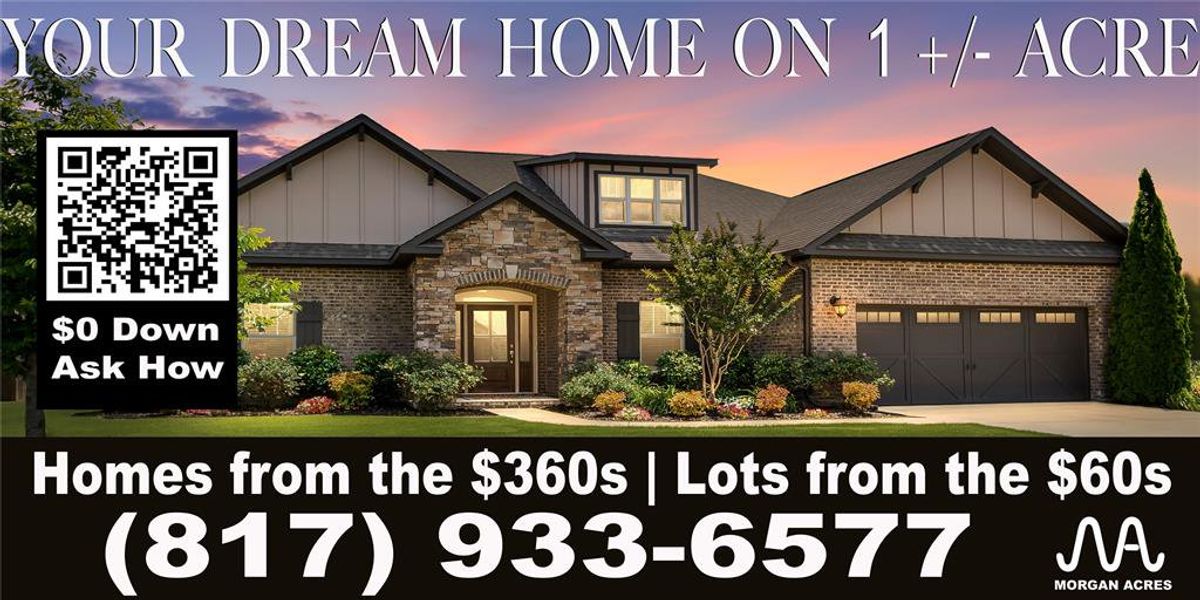 Front exterior of a new home in , Rio Vista, TX, highlighting curb appeal (Image 4). Front exterior of a new home in , Rio Vista, TX, highlighting curb appeal (Image 4).