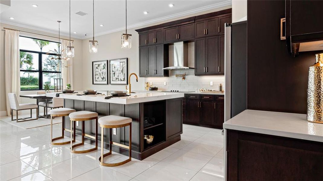 Furnished interior view inside a new home in Cresswind at Lake Harris, Tavares (Image 9). Furnished interior view inside a new home in Cresswind at Lake Harris, Tavares (Image 9).