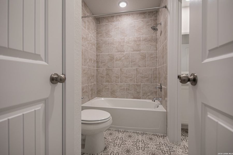 Furnished interior view inside a new home in Stillwater Ranch, San Antonio (Image 8).