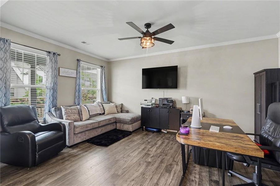 Furnished interior view inside a new home in , Douglasville (Image 7).