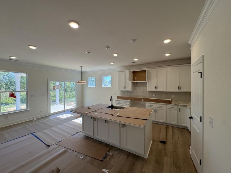 In-progress construction of a new home in The Meadows at Laurelbrook, Sherrills Ford, NC (Image 9).