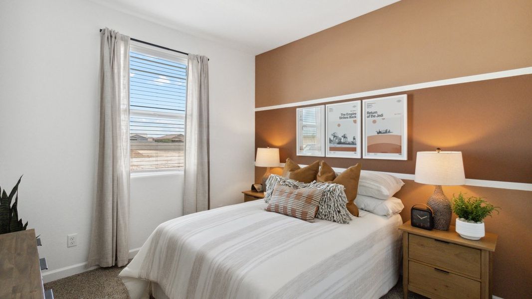 Furnished interior view inside a new home in Heartland Ranch, Coolidge (Image 18).