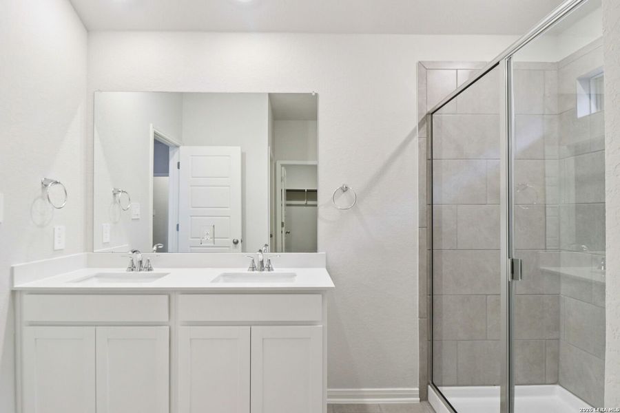 Furnished interior view inside a new home in Kallison Ranch, San Antonio (Image 12).