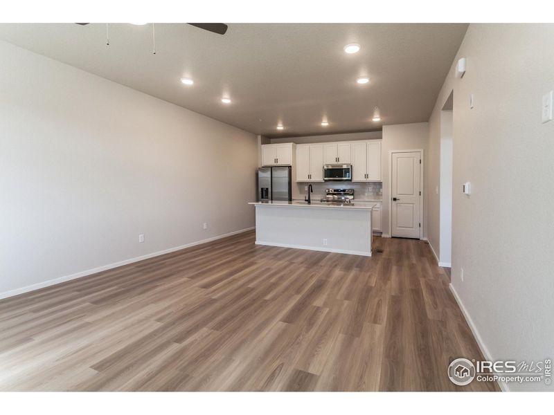 DINING ROOM AND KITCHEN