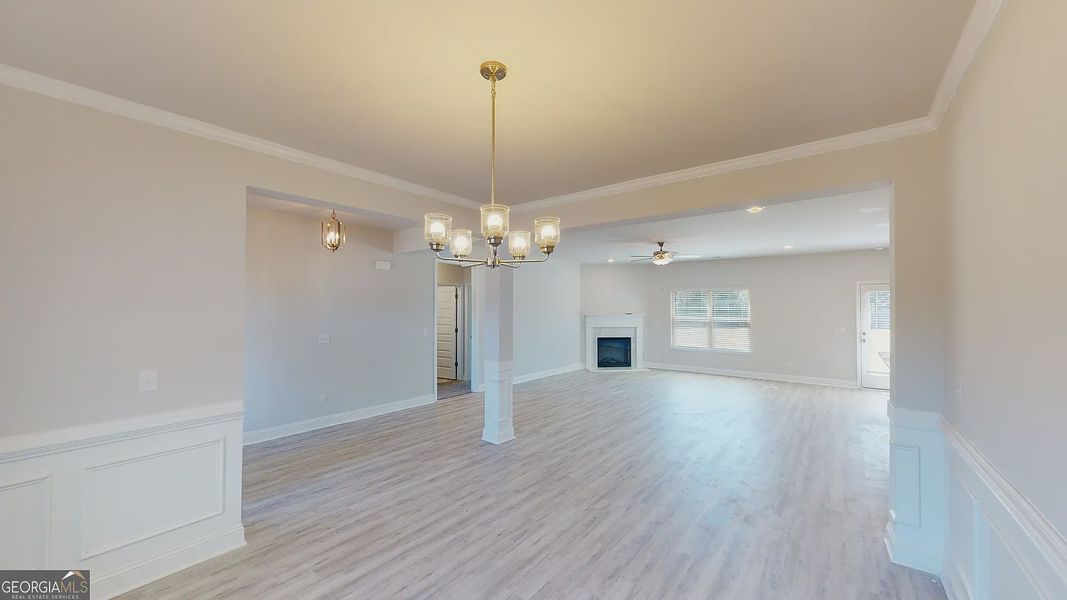 Spacious, unfurnished interior of a new home in Holliday Pass, Griffin (Image 23).