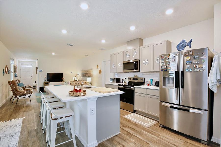 Furnished interior view inside a new home in Windrose, Apopka (Image 10).