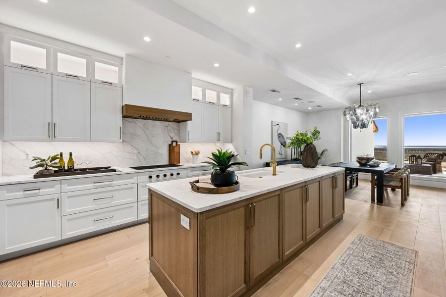 Furnished interior view inside a new home in , Fernandina Beach (Image 5).