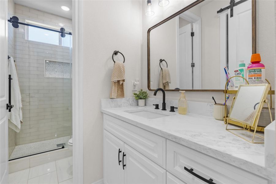 Furnished interior view inside a new home in Bentwater, Montgomery (Image 19).