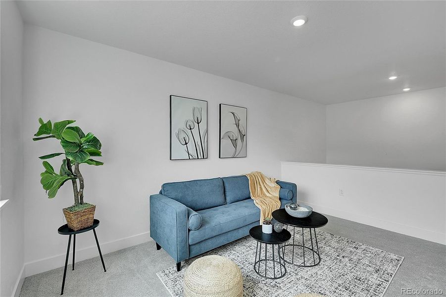 Furnished interior view inside a new home in , Arvada (Image 8).