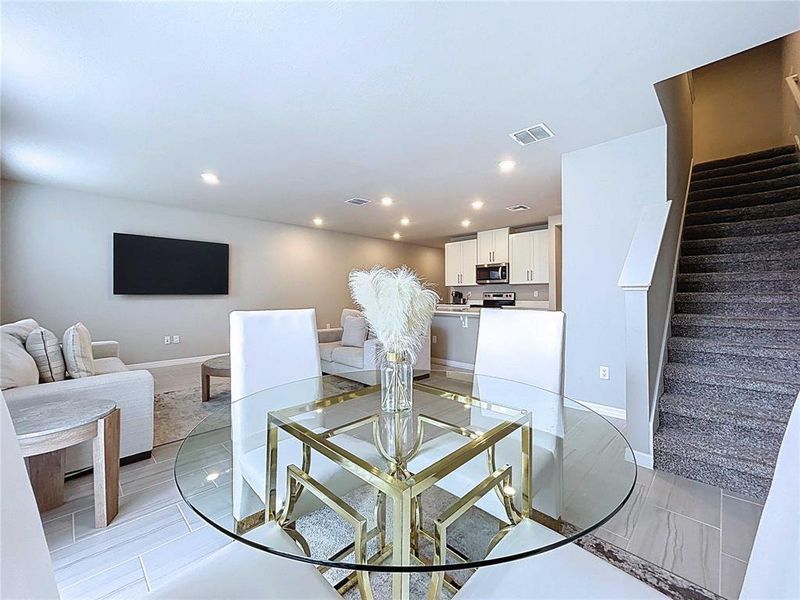 Furnished interior view inside a new home in , Wesley Chapel (Image 6).