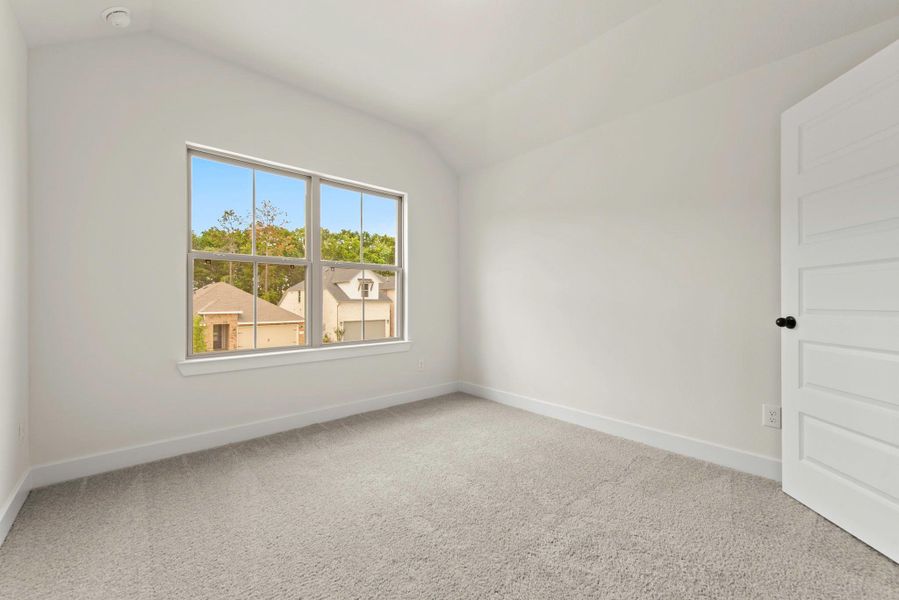 Spacious, unfurnished interior of a new home in The Trails - 45', New Caney (Image 12). Spacious, unfurnished interior of a new home in The Trails - 45', New Caney (Image 12).