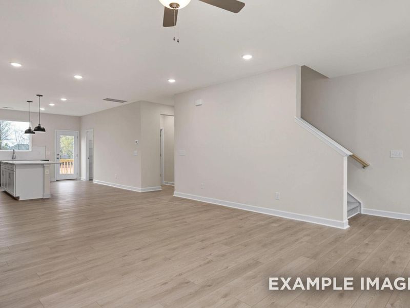 Spacious, unfurnished interior of a new home in Camden Park, Knightdale (Image 21).