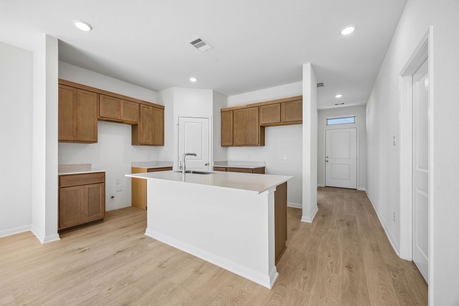 Furnished interior view inside a new home in Riviera Pines, Huffman (Image 10).