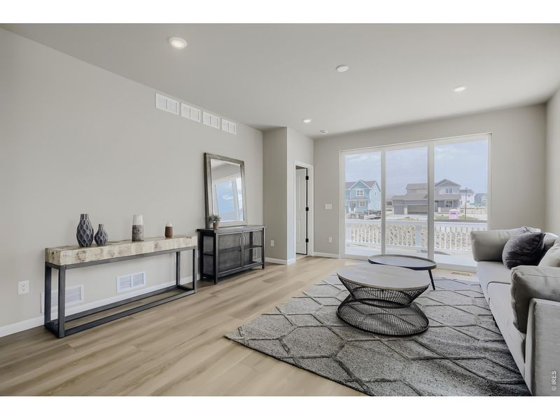 Furnished interior view inside a new home in Country Club Reserve, Fort Collins (Image 6).