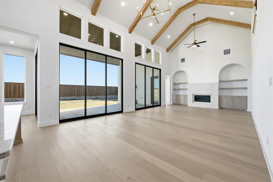 Spacious, unfurnished interior of a new home in Mosaic: 70ft. lots, Celina (Image 24).