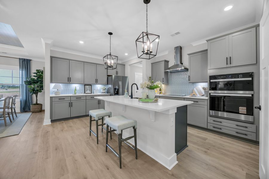 Representative furnished interior of a home built from the Wisteria II by Great Southern Homes in Lynbrook, Boiling Springs (Image 58).