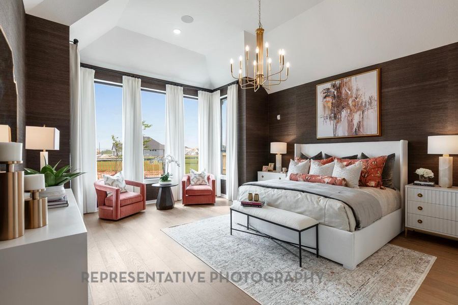 Furnished interior view inside a new home in Meridiana: 65ft. lots, Manvel (Image 12). Furnished interior view inside a new home in Meridiana: 65ft. lots, Manvel (Image 12).