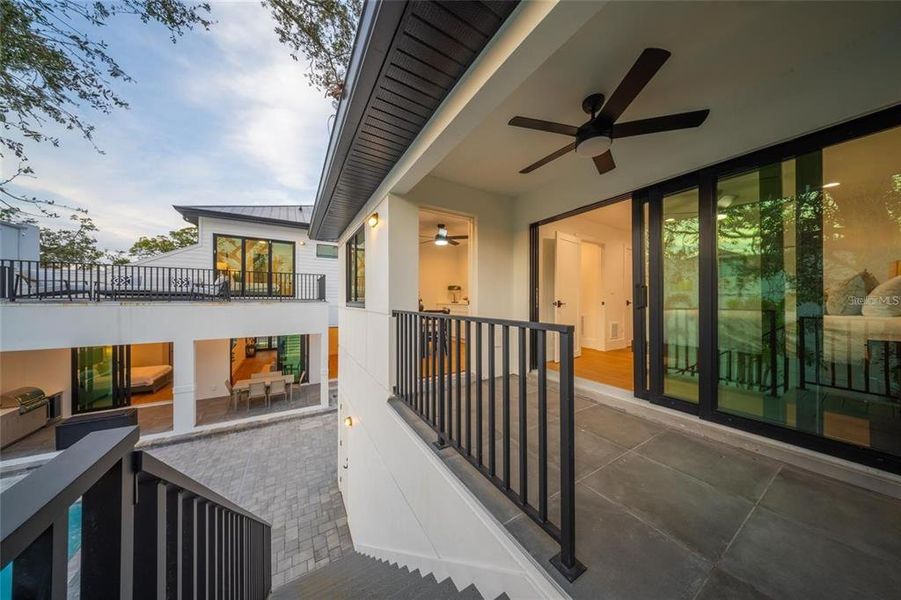 Exterior details and patio area of a home in , Sarasota (Image 23).