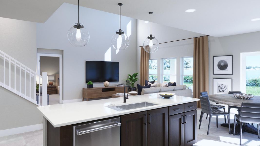 Kitchen - Alexandria at Brack Ranch in St. Cloud, FL by Landsea Homes