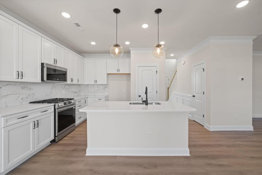 Furnished interior view inside a new home in Monterra, Kernersville (Image 9).