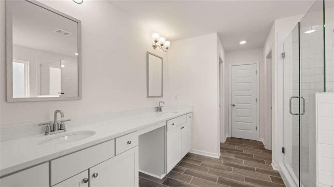 Furnished interior view inside a new home in The Gates at Pates Creek, Hampton (Image 7).