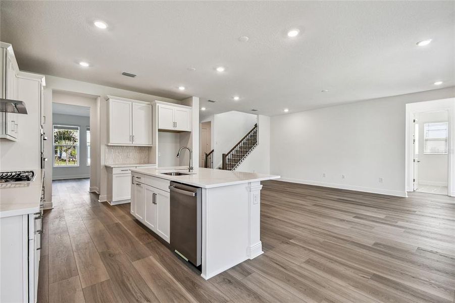 Furnished interior view inside a new home in Hawkstone, Sarasota (Image 5).