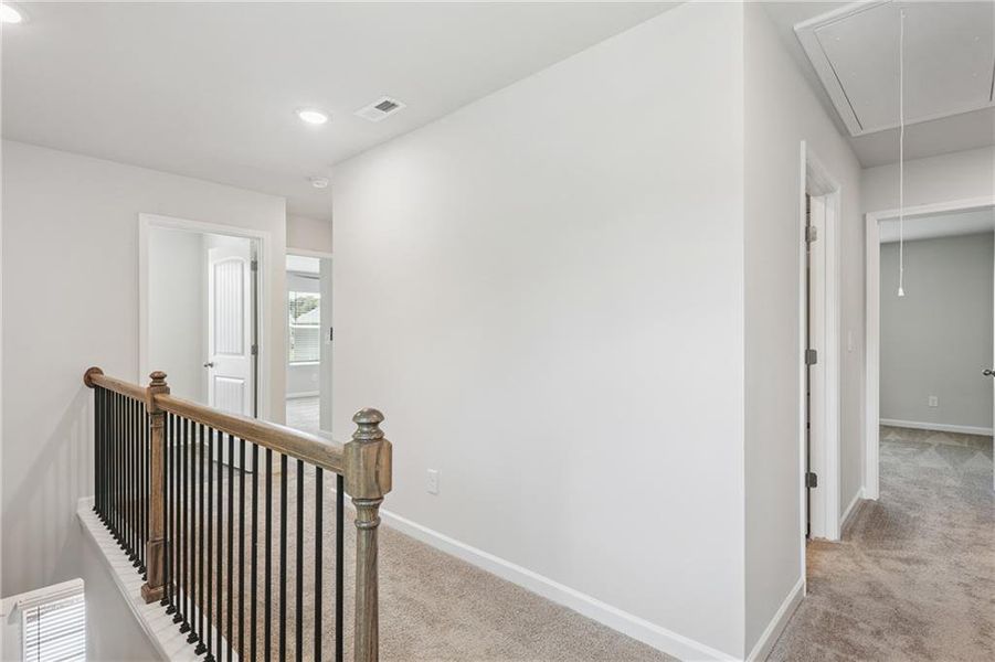 Spacious, unfurnished interior of a new home in River Walk Farm, Covington (Image 26).