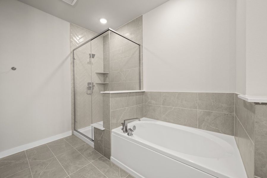 Furnished interior view inside a new home in Wildridge, Oak Point (Image 11).